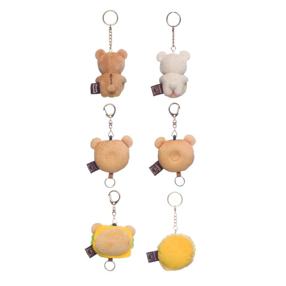 Rilakkuma Bakery Plush Keychain - Blind Box
