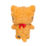 The Rilakkuma Tiger Plush (23cm) by Rilakkuma is an adorable orange cat plush seen from the back, featuring a red ribbon and cute details—a perfect cuddly gift.