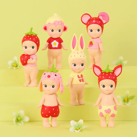 Sonny Angel Strawberry Love - Sealed Set of 6
