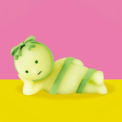 Wrapped Up figure from the Smiski Birthday Lineup