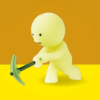Crushing Rock figure from the Smiski Construction Lineup