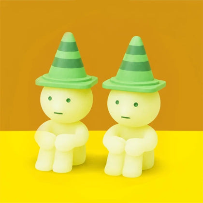 Little Smiski Traffic Cones figure from the Smiski Construction Lineup