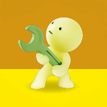 Tightening Bolt figure from the Smiski Construction Lineup