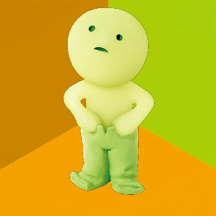 Loose Pants figure from the Smiski Dressing Lineup
