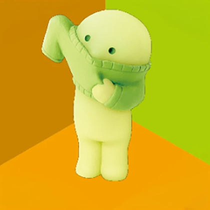 Sweater figure from the Smiski Dressing Lineup