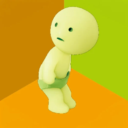 Underpants figure from the Smiski Dressing Lineup