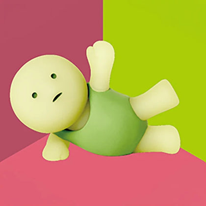 Aerobics figure from the Smiski Exercising Lineup