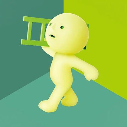 Carrying Ladder figure from the Smiski Moving Lineup