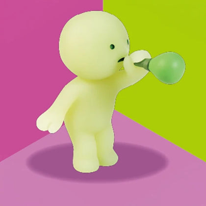 Blowing Bubbles figure from the Smiski Sunday Lineup