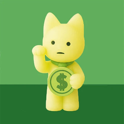 Lucky Cat figure from the Smiski Work Lineup