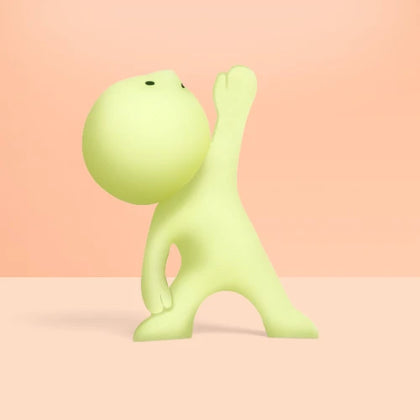 Twist Pose figure from the Smiski Yoga Lineup