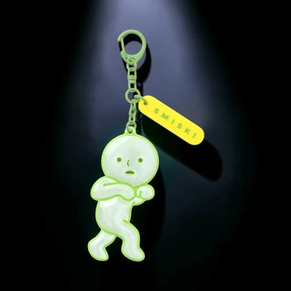 Smiski Sneaking figure from the Smiski Reflector Charm Lineup