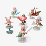 Kewpie In Nature blind box figurines set: six animal and wing-themed figures