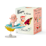 Kewpie In Nature blind box package with boxed blind box figurine on base