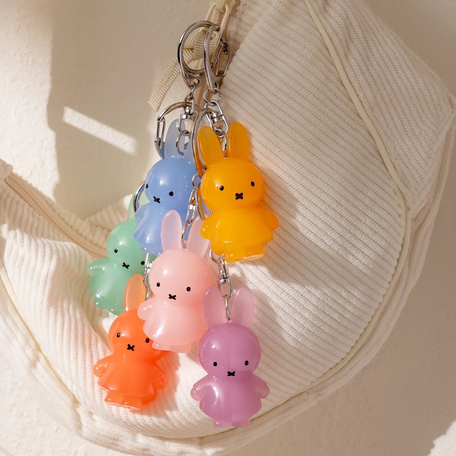 Smoko x Miffy Goes Pastel Jelly Keychain Blind Box