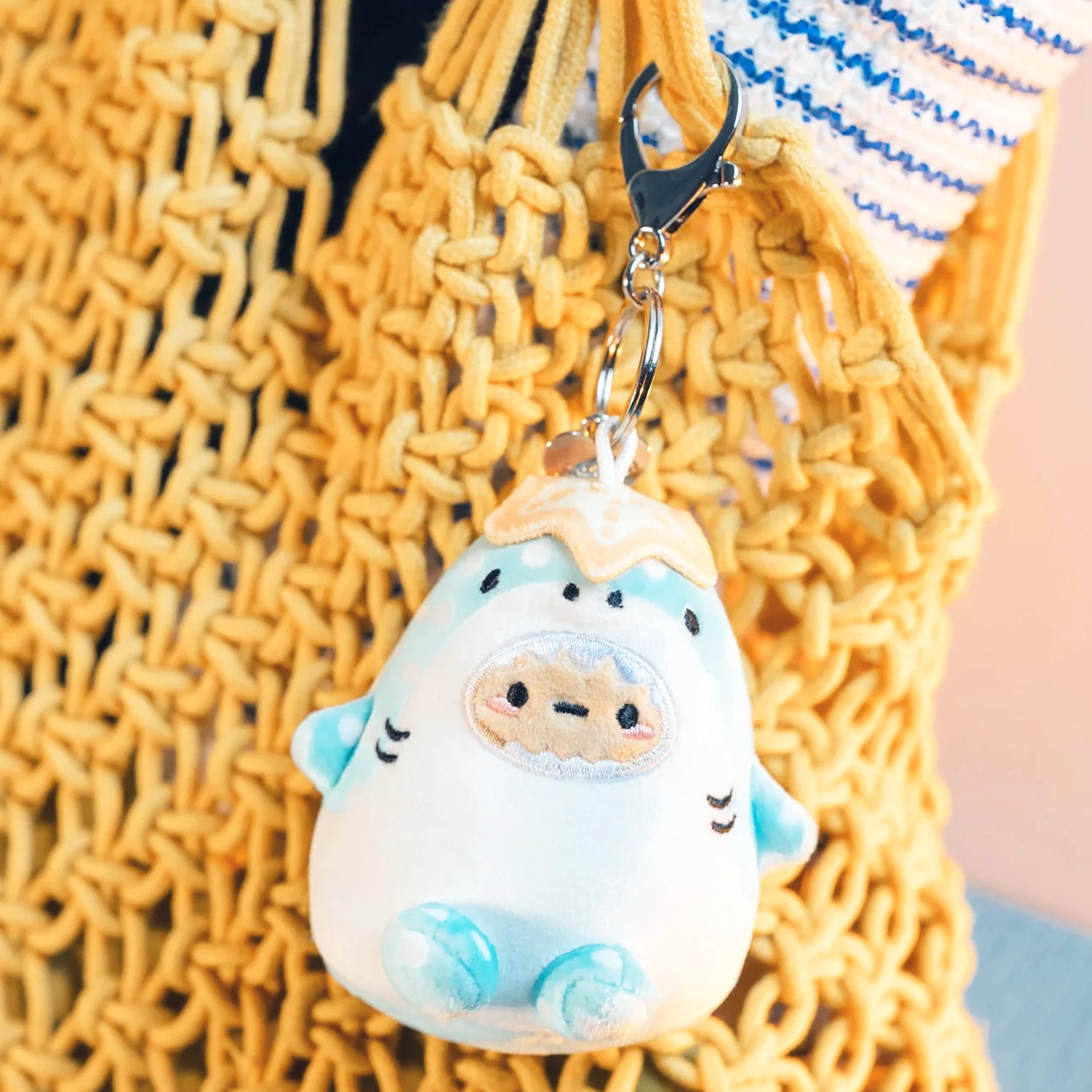 Smoko Whale Shark Tayto Potato Bag Charm