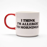 Snoopy Mug - Allergic to Mornings