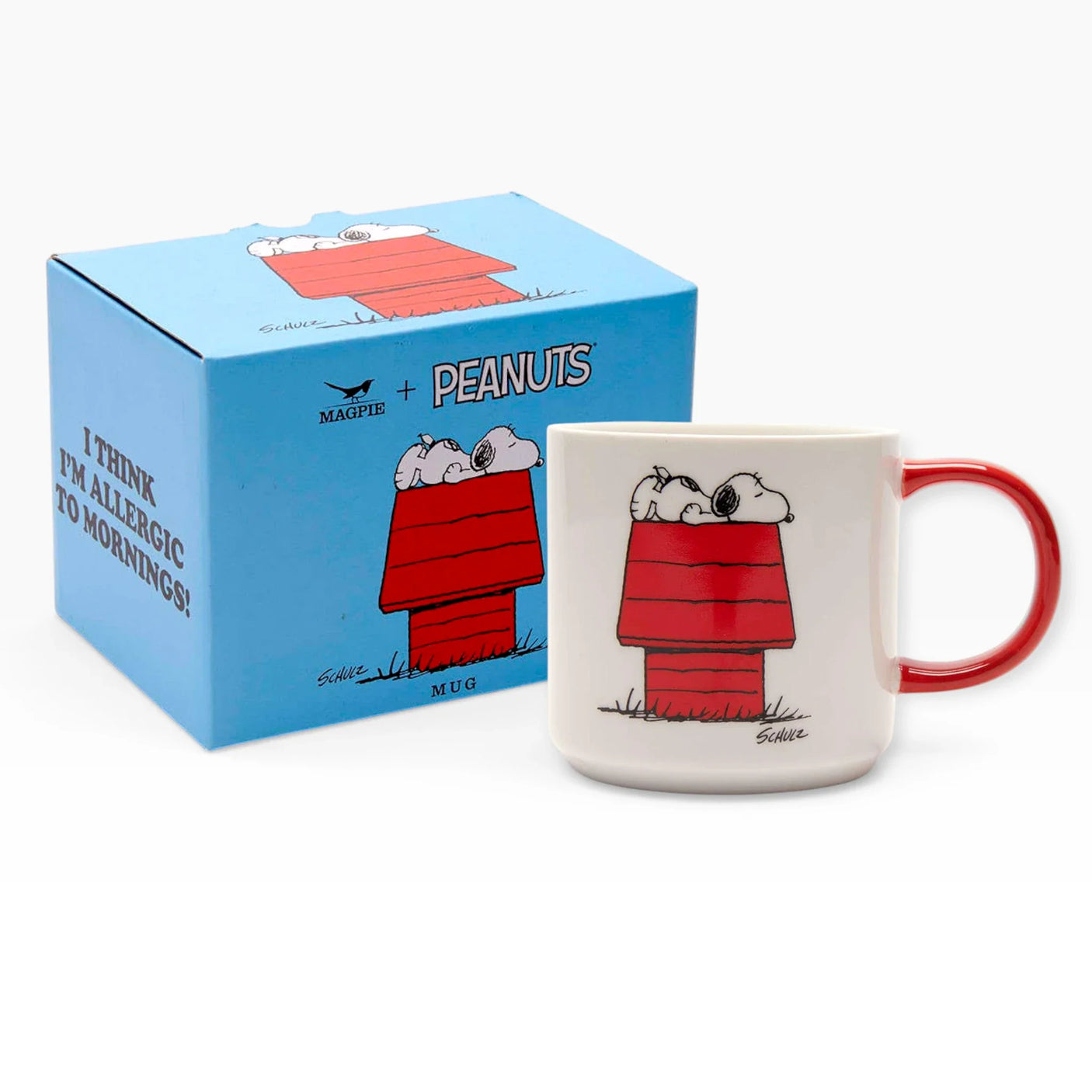 Snoopy Mug - Allergic to Mornings