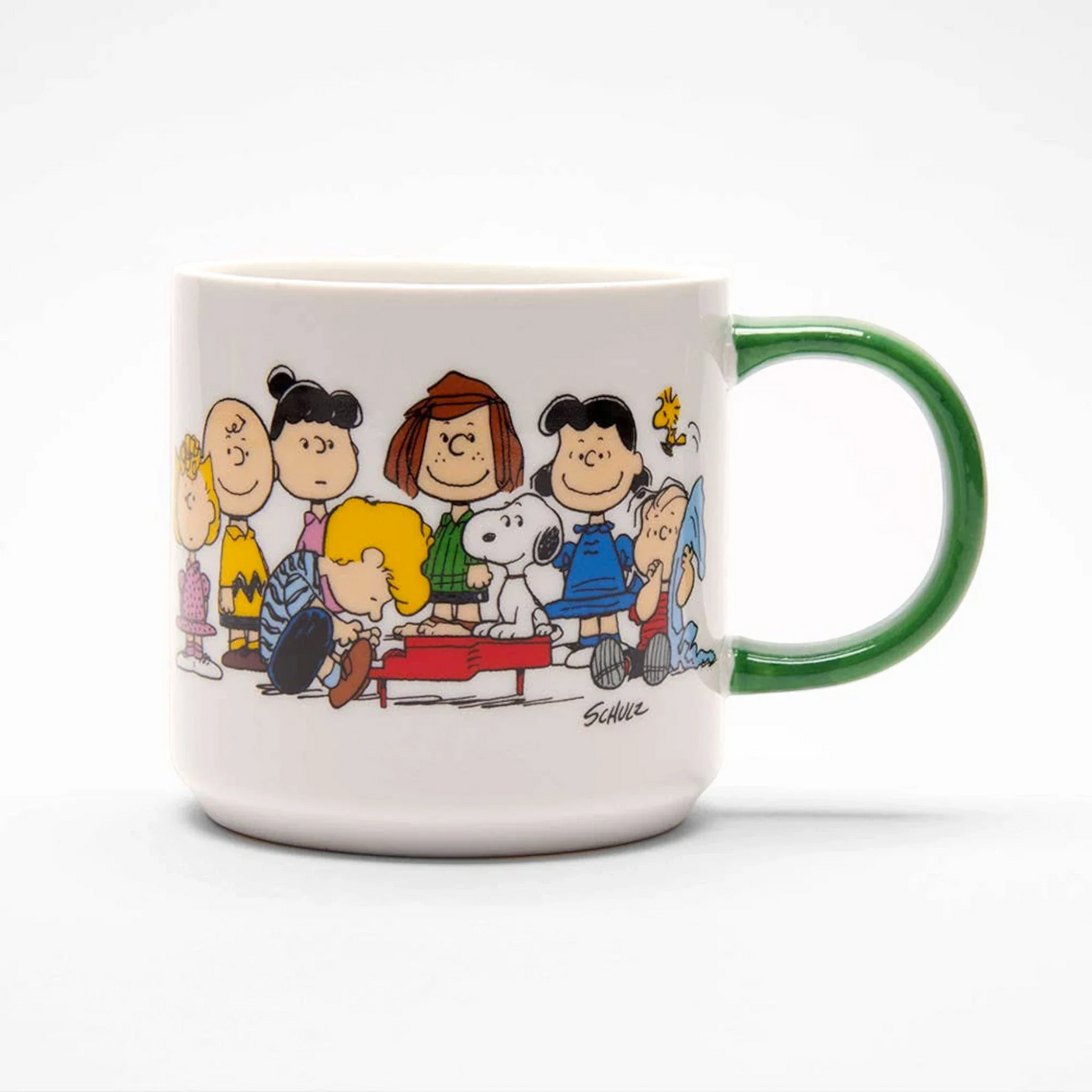 Snoopy Mug - Peanuts Gang & House