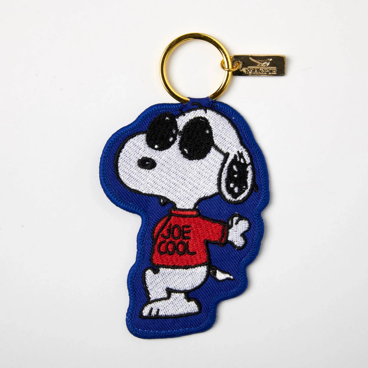 Snoopy Key Charm - Joe Cool