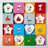 Snoopy Puffa Round Trinket Dish - 10cm