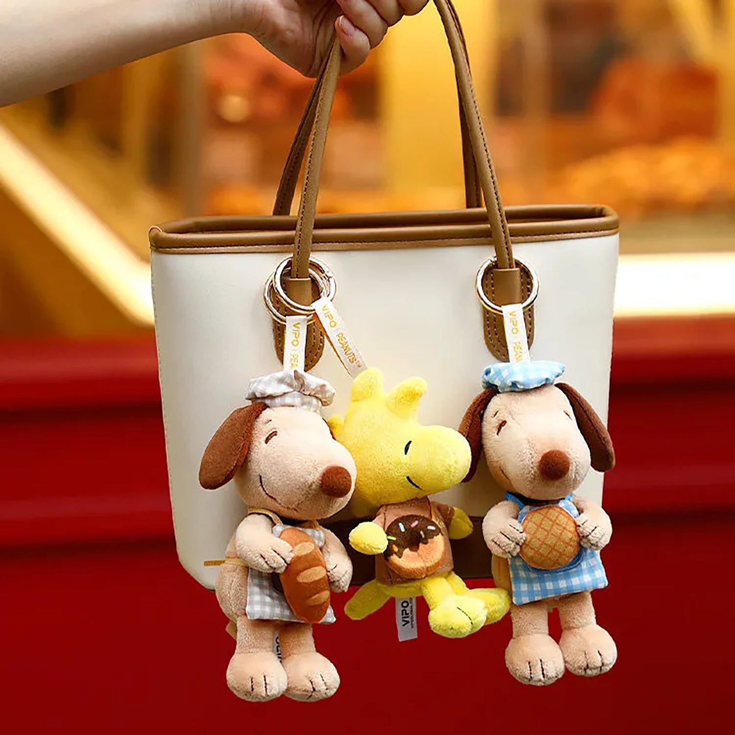 VIPO x Peanuts Bakery Plush Keychain - Blind Box