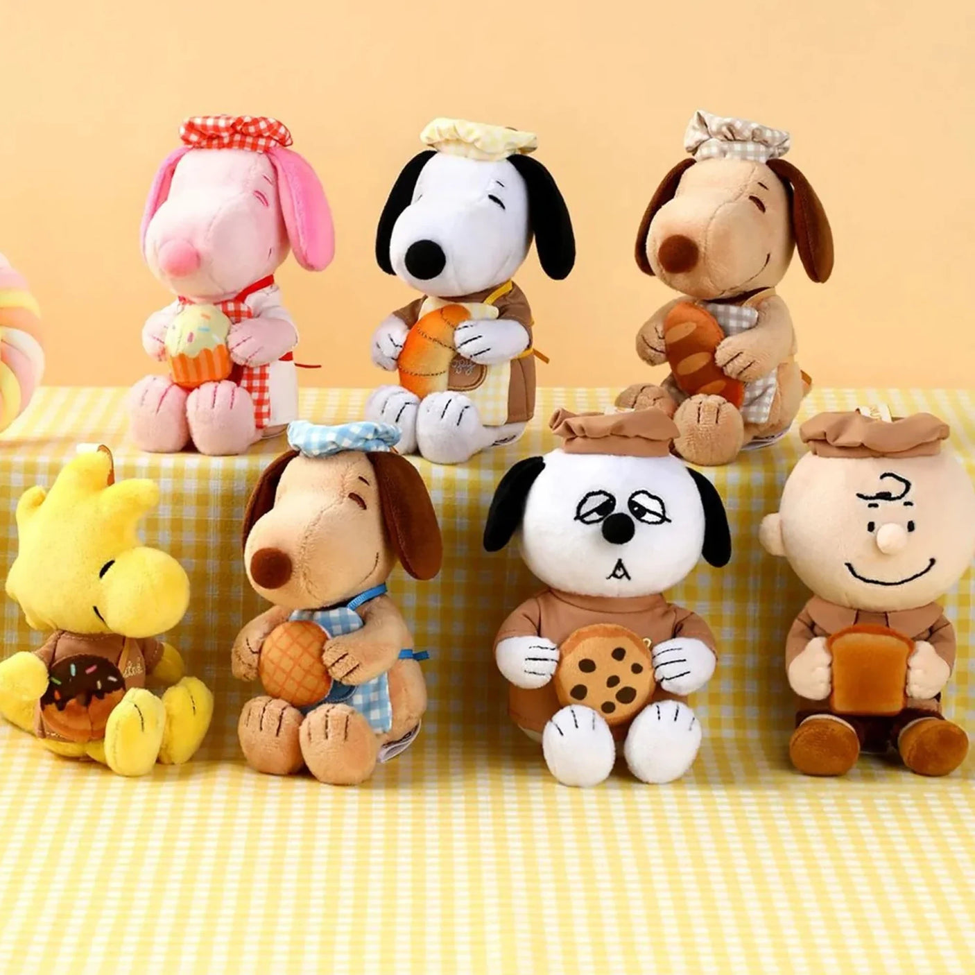 VIPO x Peanuts Bakery Plush Keychain - Blind Box
