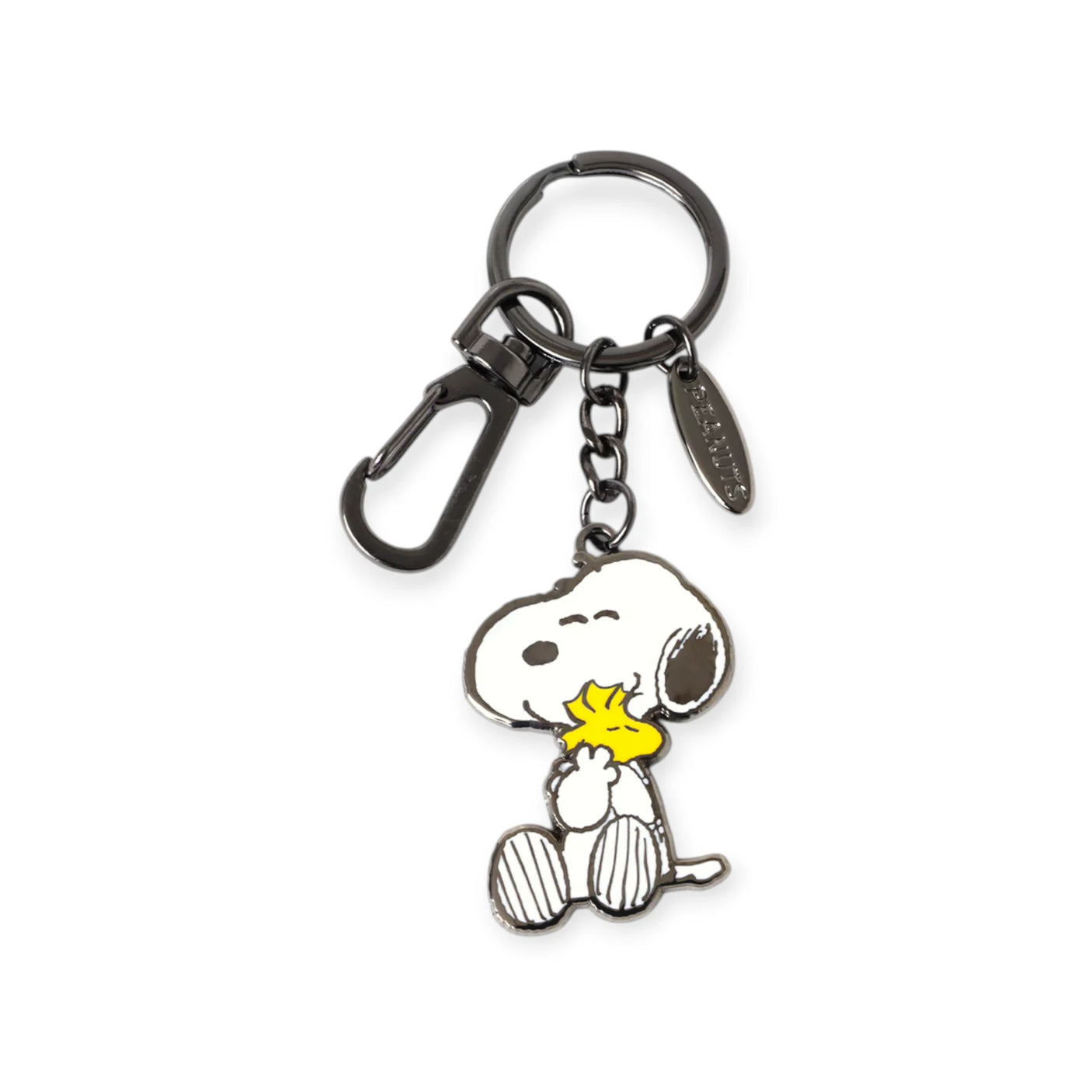 Snoopy Hugging Woodstock Keychain