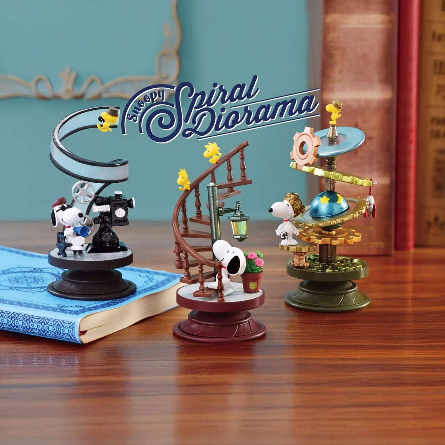 Snoopy Spiral Diorama - Blind Box
