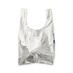 Baggu Standard Reusable Bag - Chrome Metallic