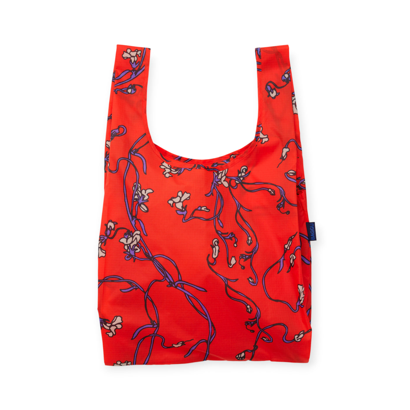 Standard Baggu Bag - Red Snapdragon