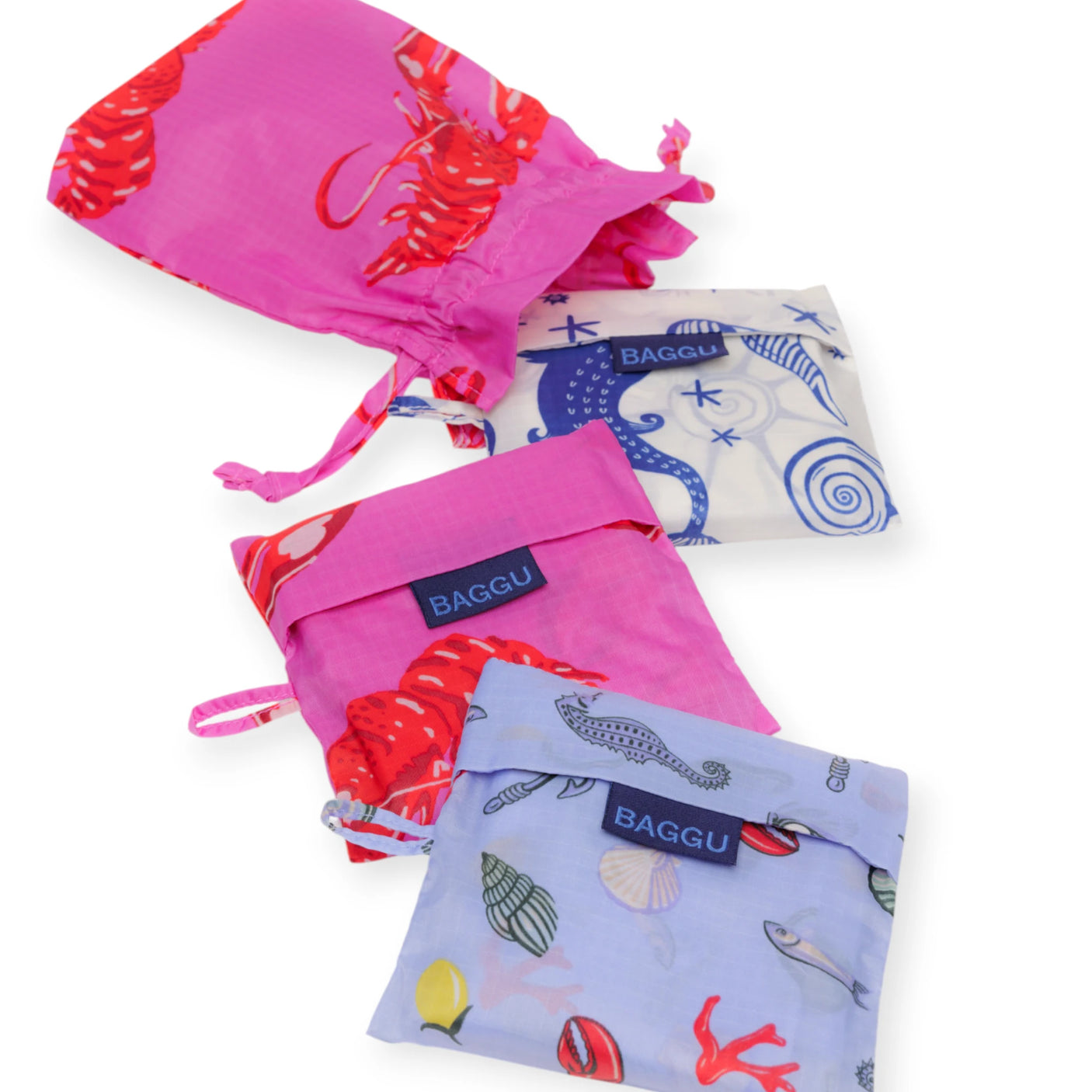 Baggu Standard Set
  of 3 - Sea Creatures