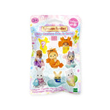 Explore the "Sylvanian Families Blind Bag - Baby Seashore Friends Series," a captivating set of collectible toy figures by Sylvanian Families. Each blind bag unveils delightful animal characters in charming seashore-themed outfits, ideal for bringing a hint of seaside adventure to your collection.