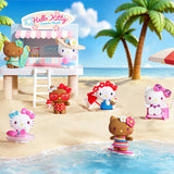 Hello Kitty summer beach blind box set of multiple beach figures