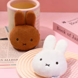 Miffy Plush Pouch Keychain - White