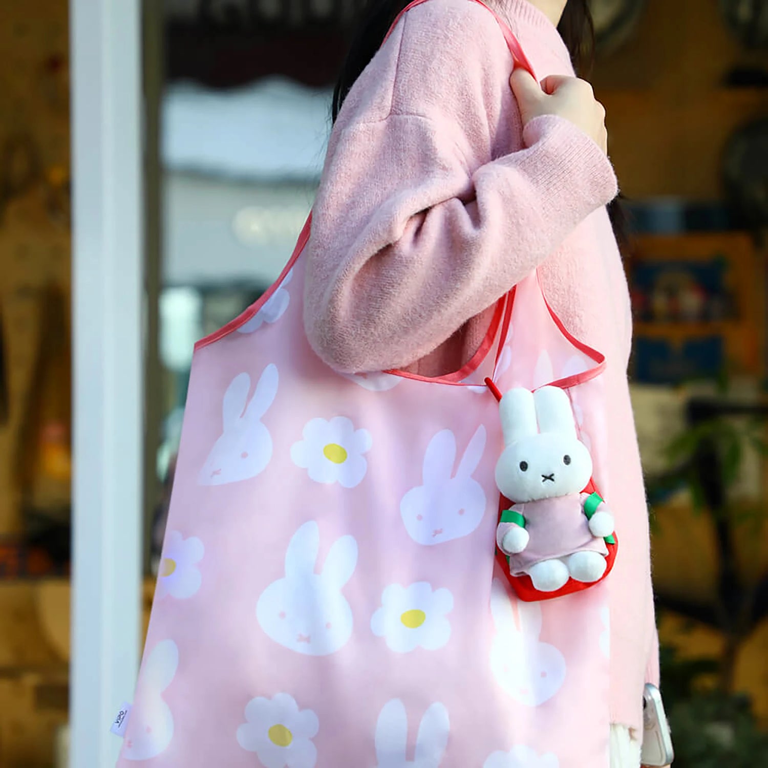 Miffy Backpack Plush Keychain & Tote Bag Set