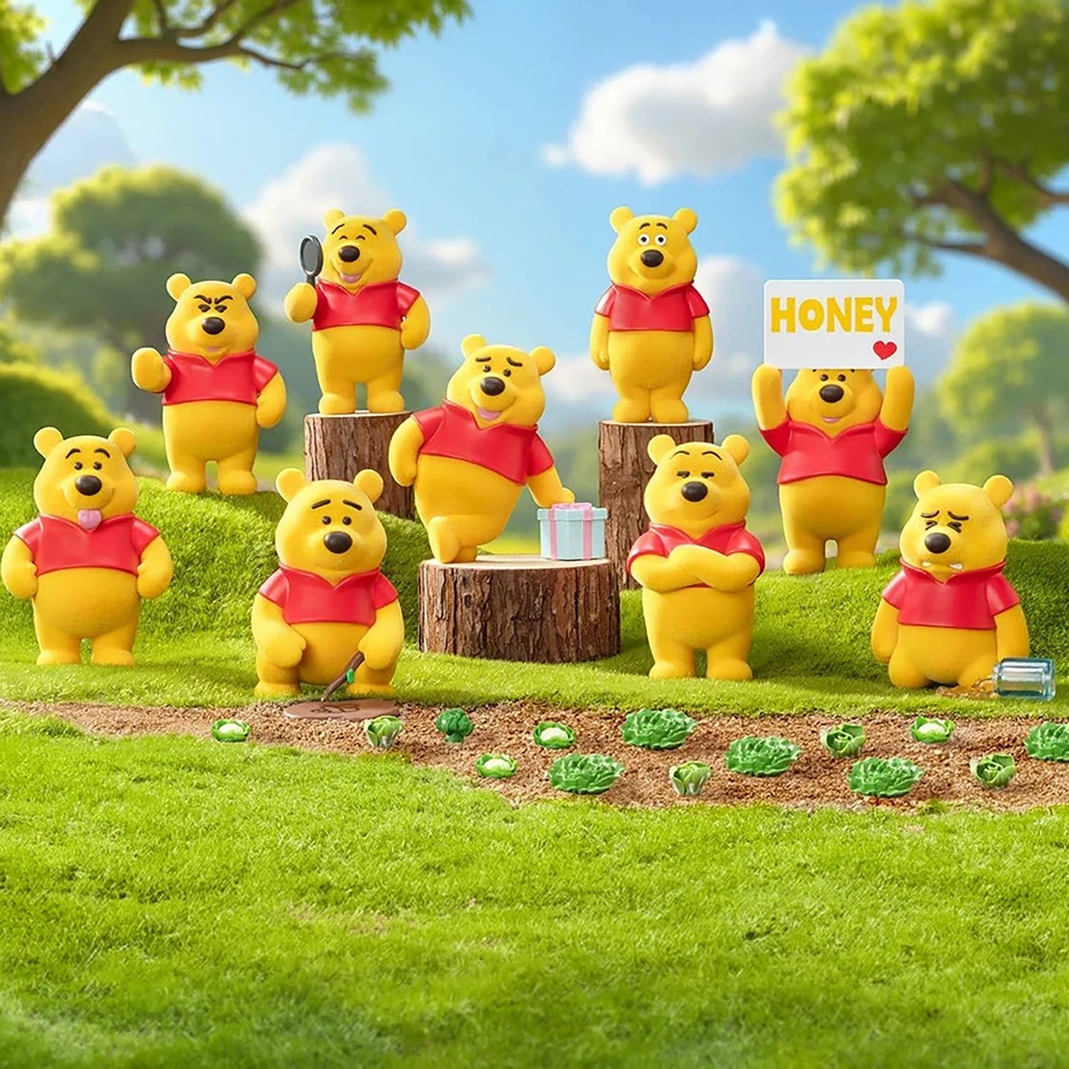 Winnie the Pooh Funny Faces Blind Box