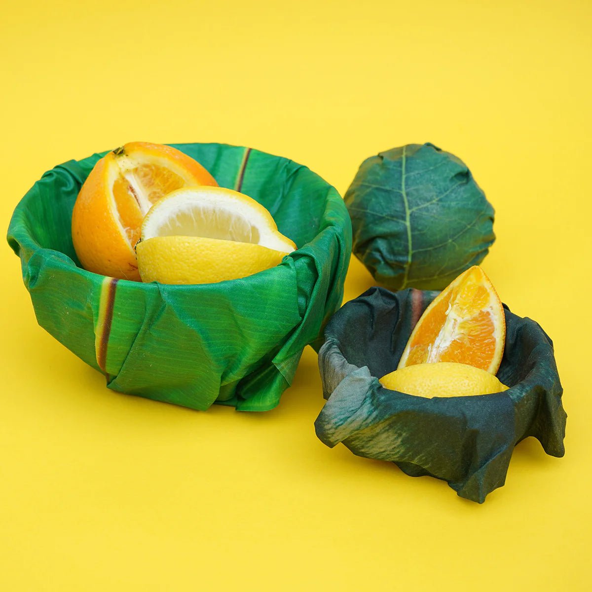 Leaf Shaped Reusable Wax Food Wraps - Blink Box